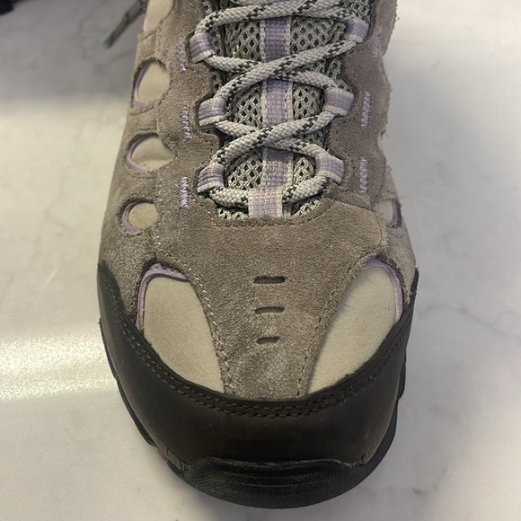 Women’s Merrell Ridgepass Mid Waterproof Brindle/ Seafog Hikers Size 10 - Picture 10 of 11